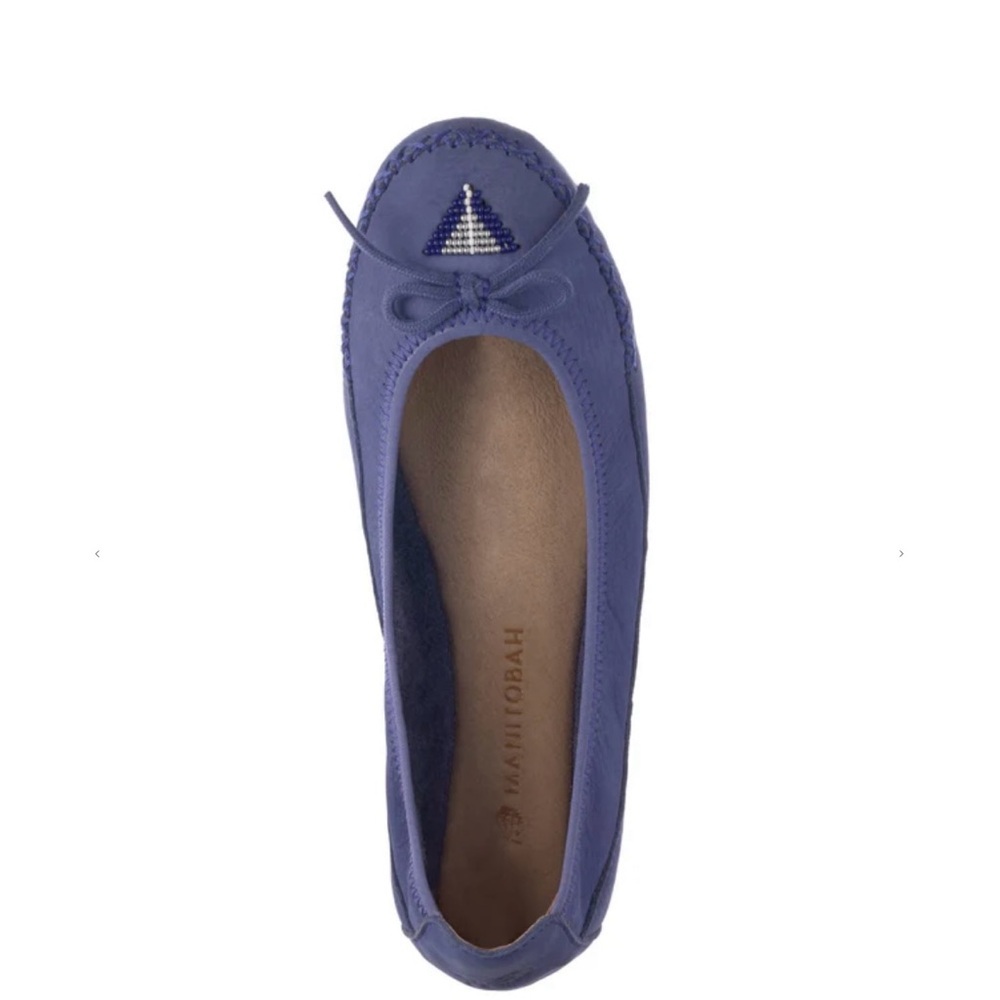 Manitobah Butterfly leather ballet flats, size 9. - Picture 8 of 9